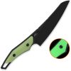 QSP Knife T-Cook Fixed Blade Nitro V Glow G10 w/ Sheath