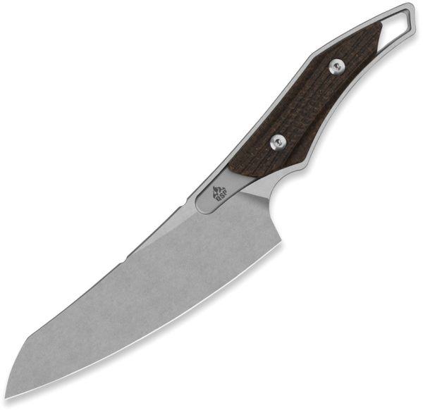 QSP Knife T-Cook Fixed Blade Glow Micarta 5.25in Nitro V