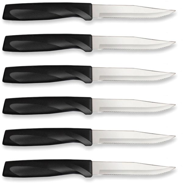 Anthem Serrated Steak Set Blk