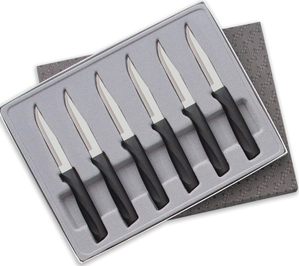 Anthem Serrated Steak Set Blk