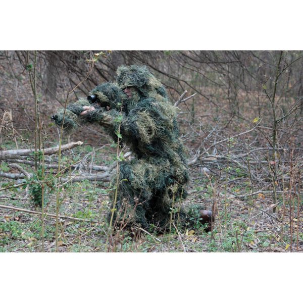 RED70915ML_add_09 Red Rock Outdoor Gear 5-Piece Ghillie Suit Woodland Camo Medium/Large