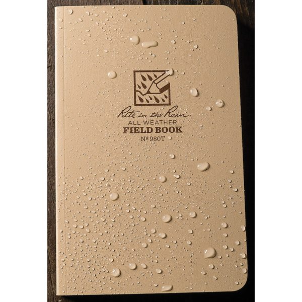 Rite in the Rain Field Side Bound Tactical Book 4.625x7.25 Tan