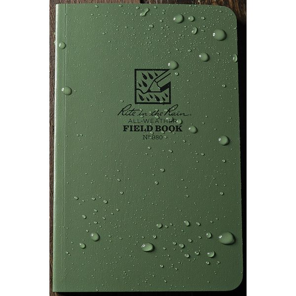 Rite in the Rain Field Side Bound Tactical Book 4.6x7.25 Green