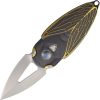 Cicada Button Lock Gray