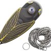 Cicada Button Lock Gray