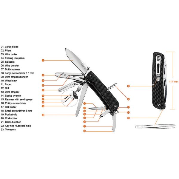 RKEL51B_add_01 RUIKE L51 Large Multifunction Knife Black G10