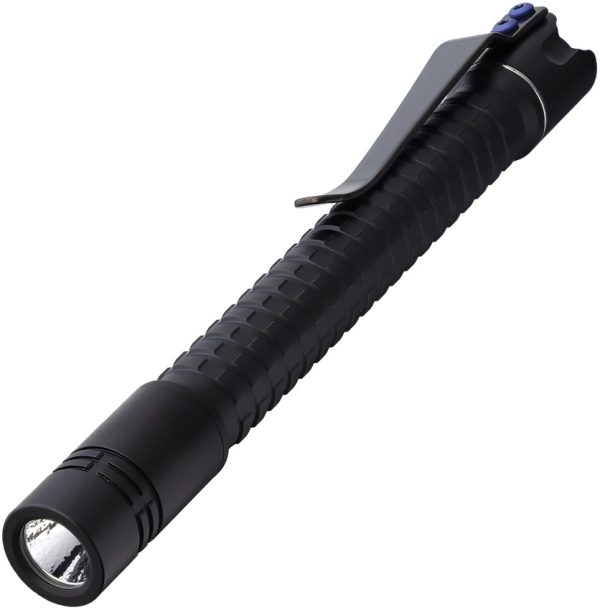 ReyLight Pen Light Aluminum Frag Black Rechargeable
