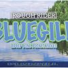 Rough Rider Bluegill Copperhead 3.63" Folding Knife Blue Green Bone