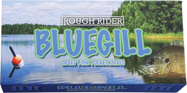 Rough Rider Bluegill Trapper Folding Knife 4.13" Bone Handle