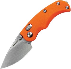 Real Steel ESCA Crossbar Lock Folding Knife Orange 2" 12C27
