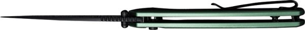 Sencut Serene Button Lock Folding Knife 3.5" D2 Green