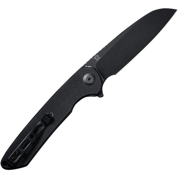 SENCUT Kyril Linerlock Folding Knife 3.13" Black G10