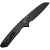 SENCUT Kyril Linerlock Folding Knife 3.13" Black Micarta