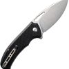 SENCUT Phantara Linerlock Folding Knife 3.75" 9Cr18MoV Black G10