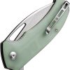 SENCUT Phantara Linerlock Folding Knife 3.75" 9Cr18MoV Jade G10