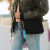 Sabre Jewel Design Pepper Spray 3.5" Teal w/ Clip