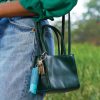 Sabre Jewel Design Pepper Spray 3.5" Teal w/ Clip