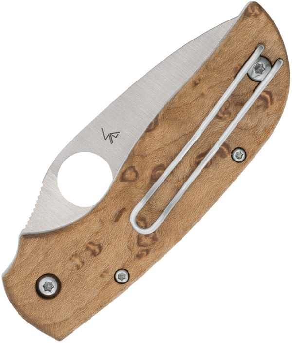 Spyderco Chaparral SlipIt Folding Knife 2.75" CTS-XHP Maple Wood