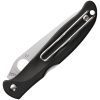 Spyderco Charisma Lockback Folding Knife Black 3in Blade