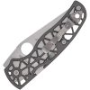 Spyderco Edgerati Folding Knife 3.5in Blade Gray