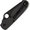 Spyderco ButtonUp Button Lock Folding Knife 3.25" Black Oxide Blade