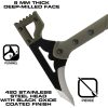 Reapr Battle Hammer 8" Black Oxide Axe Head OD Green