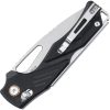 SRM Knives Mirage 239X Folding Knife D2 Blade Black G10