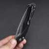 SRM Knives Mirage 239X Folding Knife D2 Blade Black G10