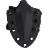 Stroup Knives Stabber Push Dagger 2.75" 1095HC Black w/ Kydex Sheath