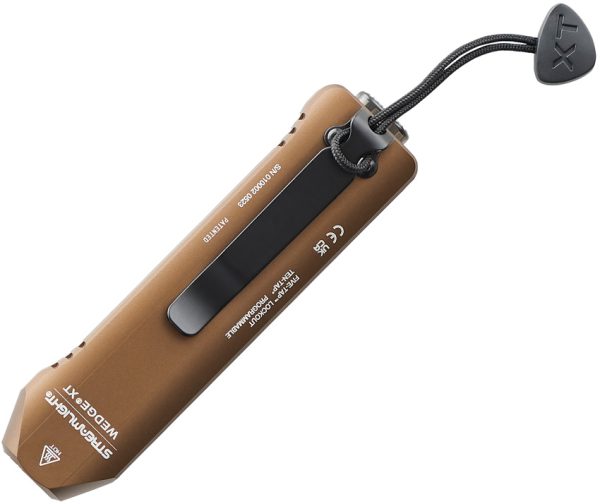Streamlight Wedge XT Rechargeable Flashlight Coyote Brown 500 Lumens