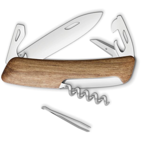 Swiza D03 Swiss Pocket Knife Walnut Handle 3.75"