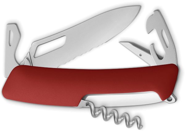 SZA0361900_add_01 Swiza SH03 Swiss Pocket Knife Red 3.75in Closed