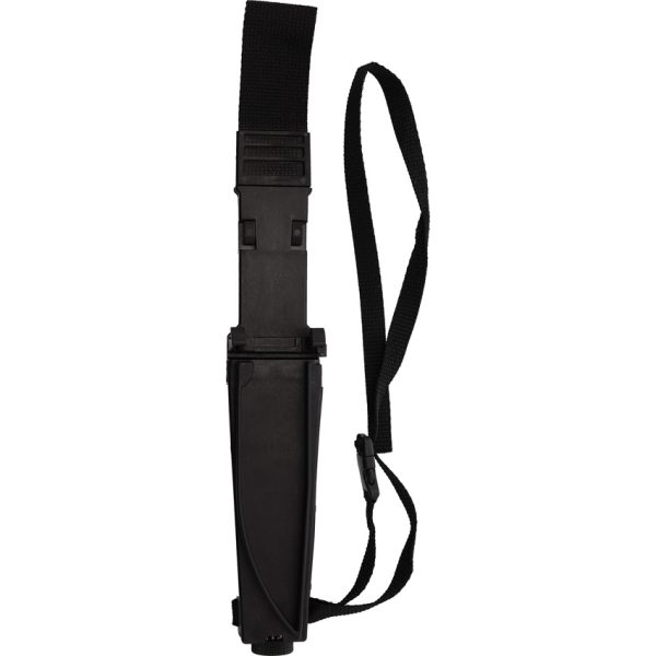 Tekna Wilderness Edge Survival Knife 6" Black Oxide 420HC Fixed Blade w/ Survival Sheath