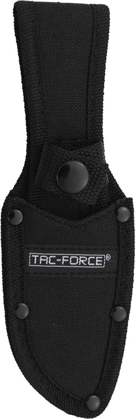 Tac Force 3.5" Stonewash Tanto Fixed Blade Knife Black w/ Sheath