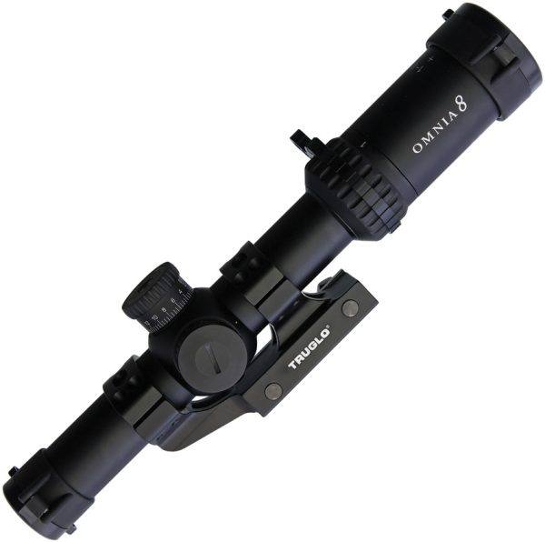 TRUGLO Omnia 8 1-8x24mm Tactical Rifle Scope Matte Black