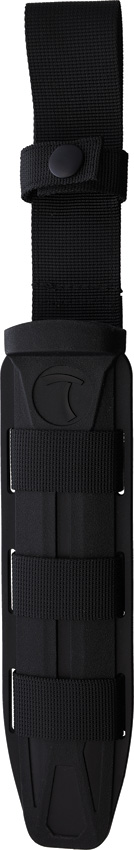 Tokisu Kiuaki Fixed Blade Knife 7.5" 7Cr17MoV Black w/ Sheath