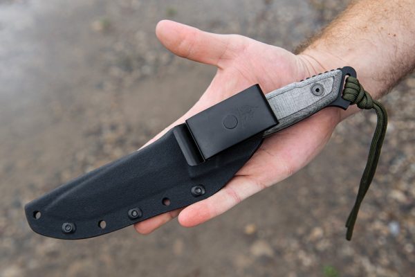 TP33_add_10 TOPS Dawn Warrior Fixed Blade Knife 4.5" 1095 Steel Black