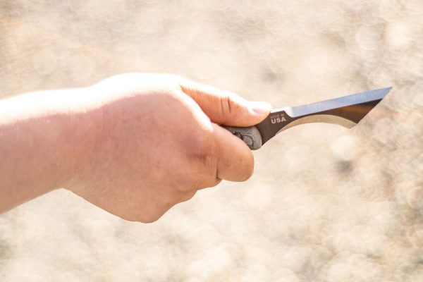 TPBBITE01_add_10 TOPS Back Bite Fixed Blade Knife 4" Black 1095 Carbon Steel w/ Sheath