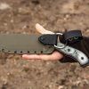 TOPS Bushcrafter Kukri 7.38" 1095HC Fixed Blade Black w/ Sheath