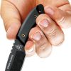 TOPS Crow Hawke 2.5" Fixed Blade Knife w/ Kydex Sheath