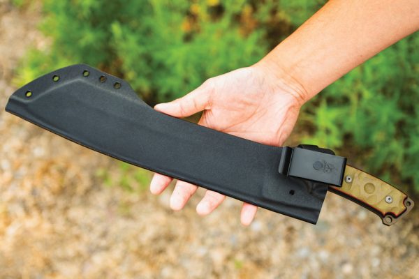 TOPS El Chete Midnight Bronze 1095HC Steel Machete 12in Blade