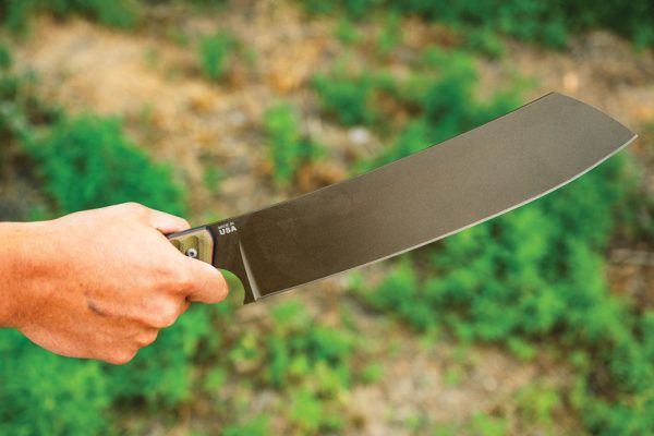 TOPS El Chete Midnight Bronze 12" 1095HC Blade Machete w/ Sheath