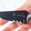 TPGR01_add_09 TOPS Grim Ripper 3.63" Fixed Blade Knife Black 1095HC Steel w/ Sheath