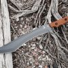 TOPS Lilith Fixed Blade Knife 14in 1095HC Gunsmoke Gray w/ Sheath