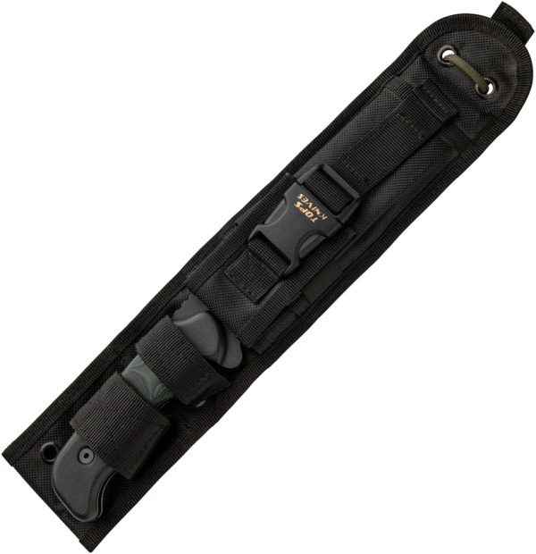 TOPS Mission Team 21 Fixed Blade Knife 6.63" 1095 Steel w/ Sheath