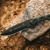 TOPS Mission Team 21 Fixed Blade Knife 6.63" 1095 Steel w/ Sheath