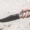 TOPS Prather War Bowie 7.25" 1095 High Carbon Steel Fixed Blade Knife