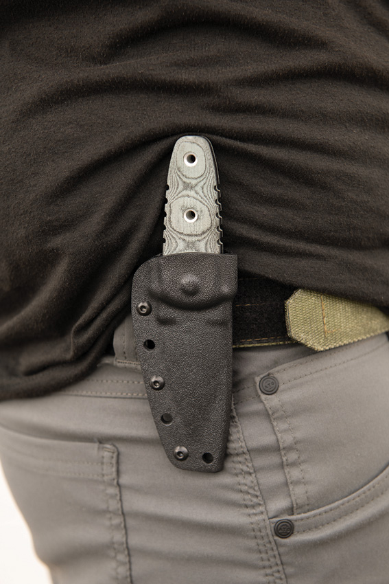 TOPS Ranger Short Stop 2.5" 1095 Carbon Steel Fixed Blade Knife