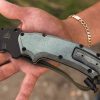 TOPS Steel Eagle and Mini Eagle Combo Fixed Blade Knives 1095 High Carbon Steel Black
