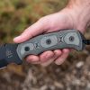 TOPS Smoke Jumper Fixed Blade Knife 6.5" 1095 High Carbon Steel Black